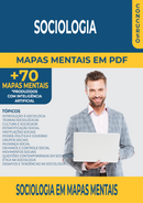 Pacote com 70 Mapas Mentais da Disciplina de Sociologia