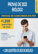 Pacote de Provas de Concursos de 2023 para o Cargo de Biólogo Gerais contendo mais de 1.200 Questões Gabaritadas