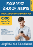 Pacote de Provas de Concursos de 2023 para o Cargo de Técnico Contabilidade contendo mais de 2.000 Questões Gabaritadas