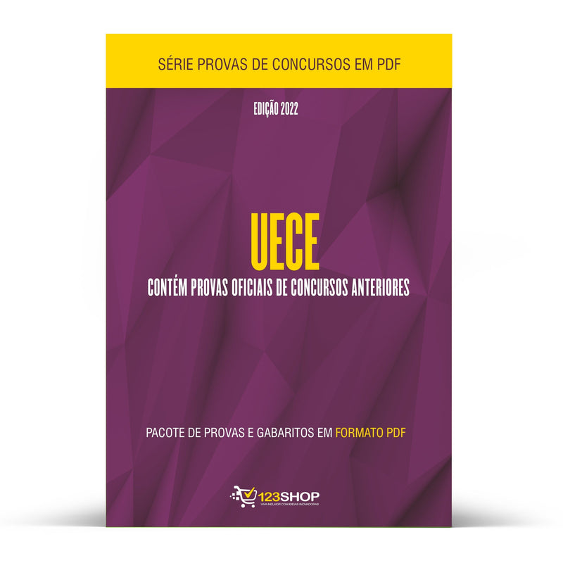 Pacote com 420 Provas Oficiais de Concursos da Banca Uece