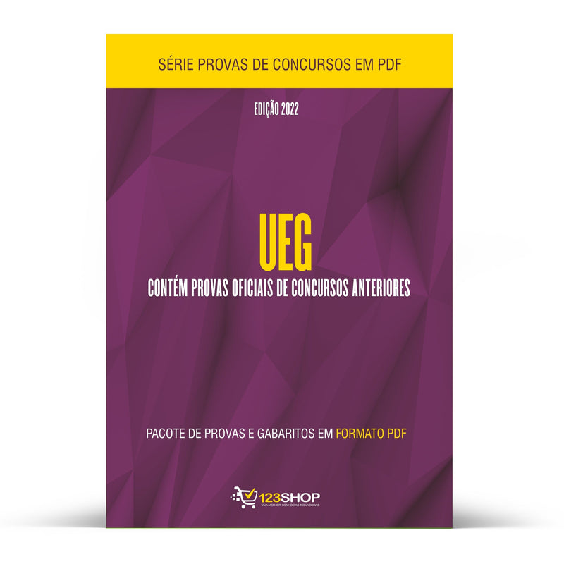 Pacote com 480 Provas Oficiais de Concursos da Banca UEG