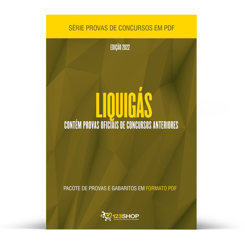 Pacote com 240 Provas Oficiais de Concursos da Liquigás