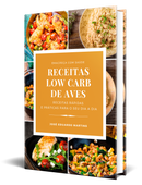 Ebook Receitas Low Carb de Aves
