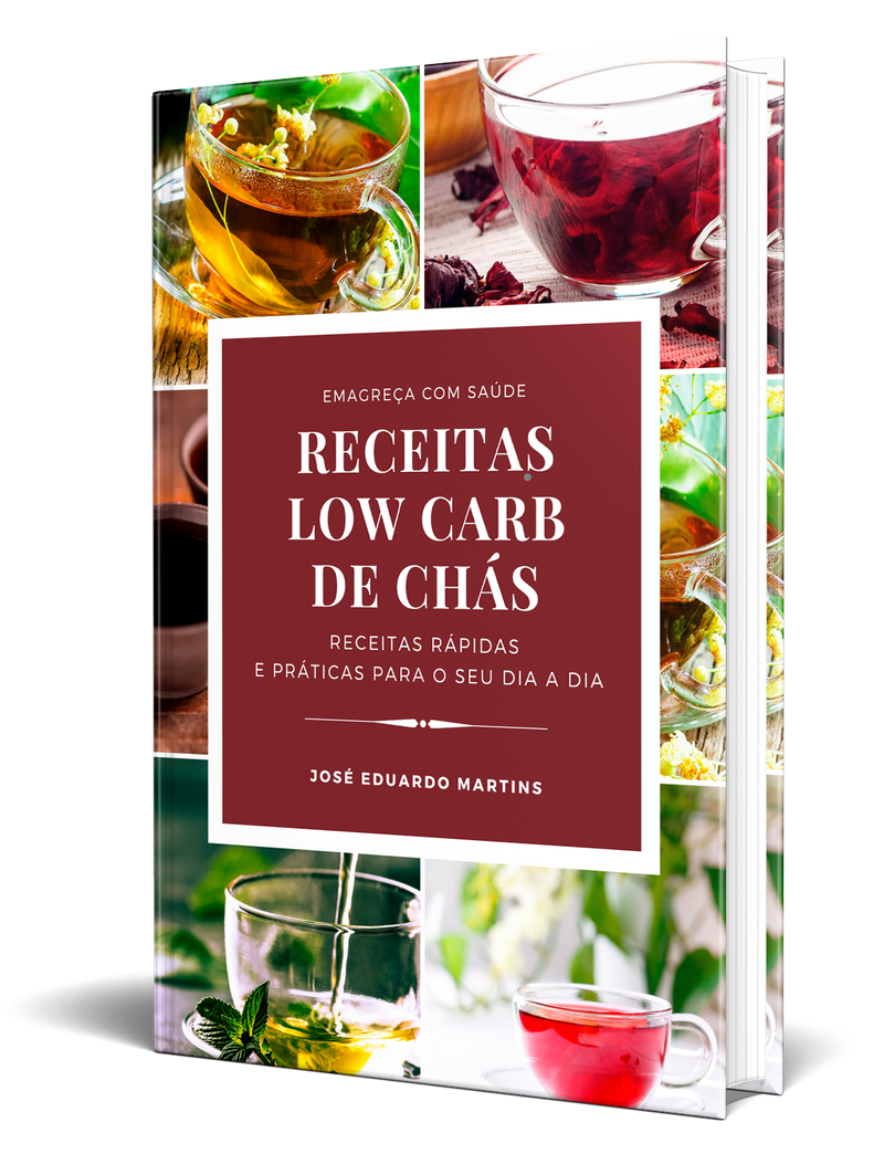 Ebook Receitas Low Carb de Chás