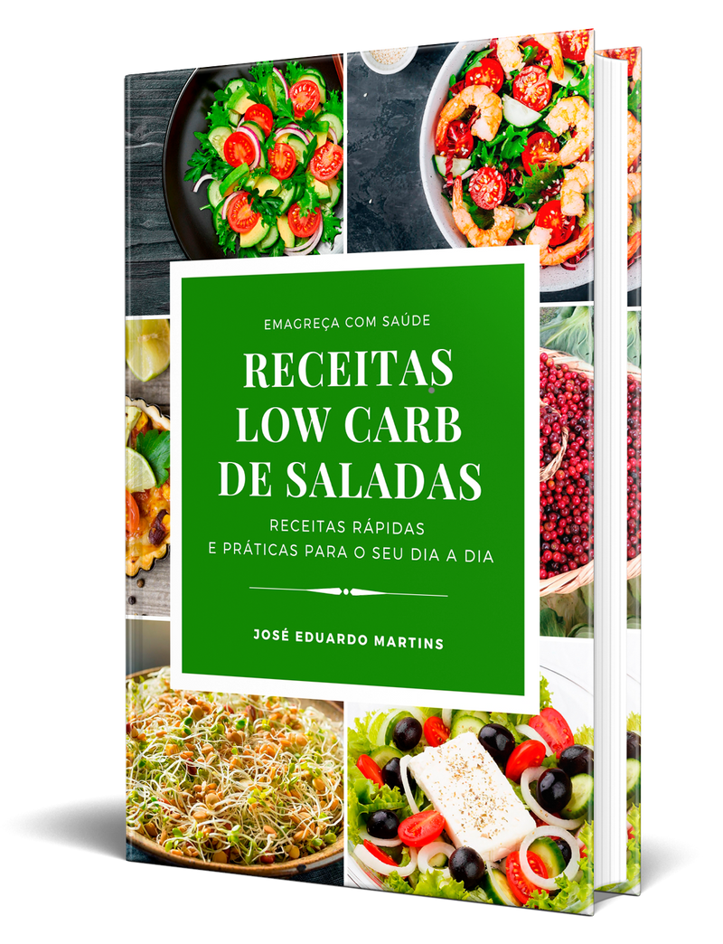 Ebook Receitas Low Carb de Saladas