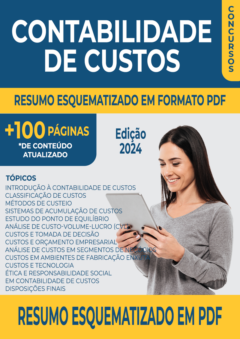 Resumo Esquematizado de Contabilidade de Custos