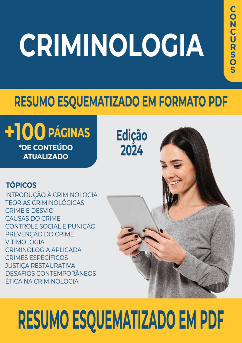 Resumo Esquematizado de Criminologia