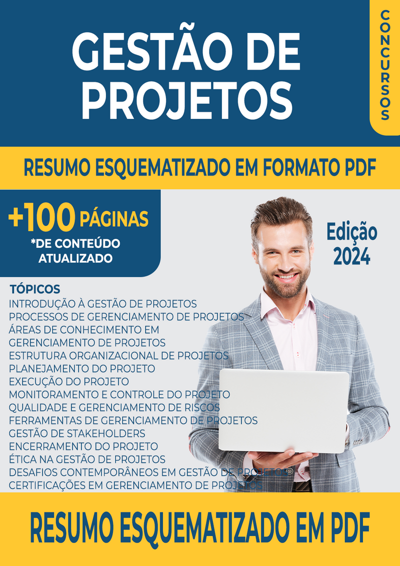 Resumo Esquematizado de Gestão Gerenciamento de Projetos