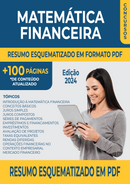 Resumo Esquematizado de Matemática Financeira para Concursos