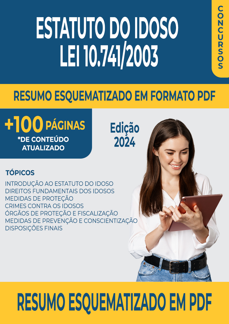 Resumo Esquematizado do Estatuto do Idoso - Lei 10.741/2003