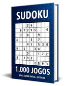 Sudoku: 1.000 Jogos de Nível Extreme - Em formato PDF - Produto Digital